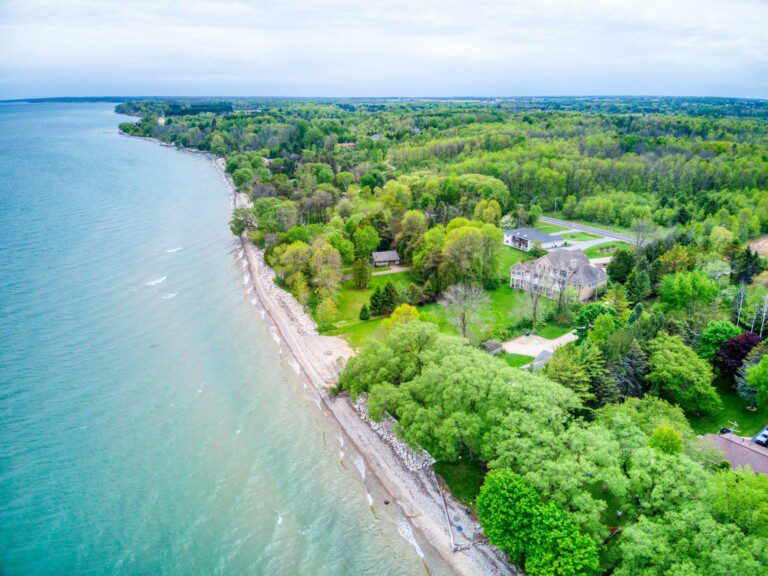 Shoreline of Lake Michigan